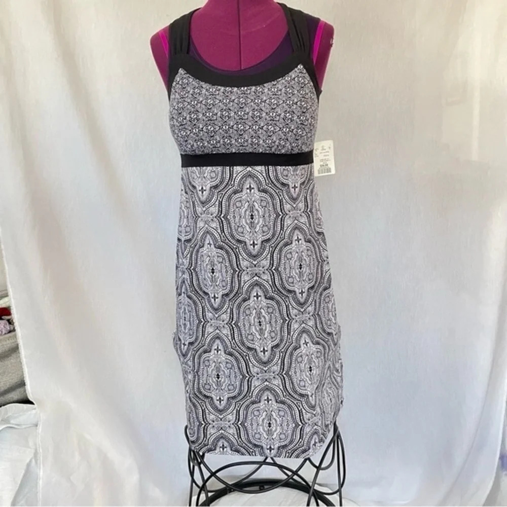 Dakini Black and White Dress